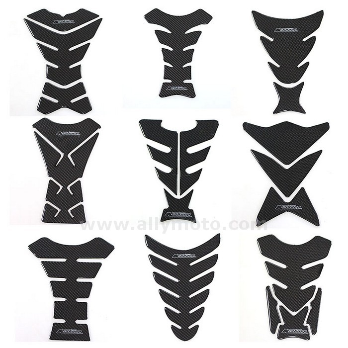 140 Carbon 3D Adesivi Sticker Decal Emblem Protection Tank Pad Cas Cap Kawasaki Suzuki Yamaha Honda